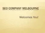 SEO Company melbourne