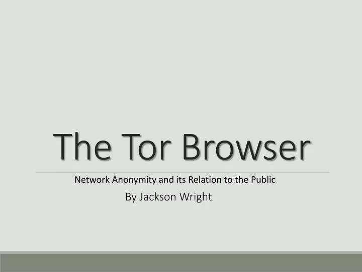 the tor browser