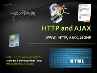 HTTP and AJAX
