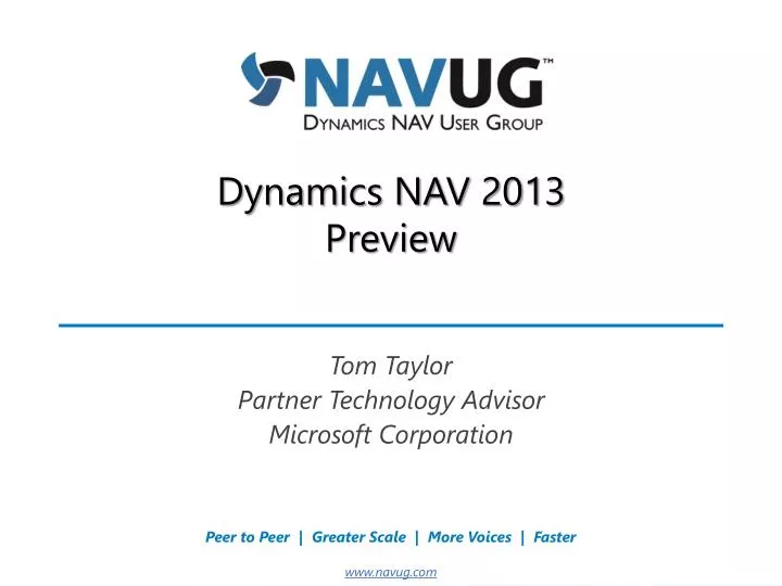 dynamics nav 2013 preview