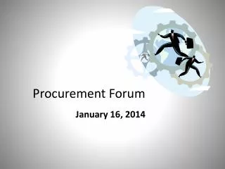 Procurement Forum