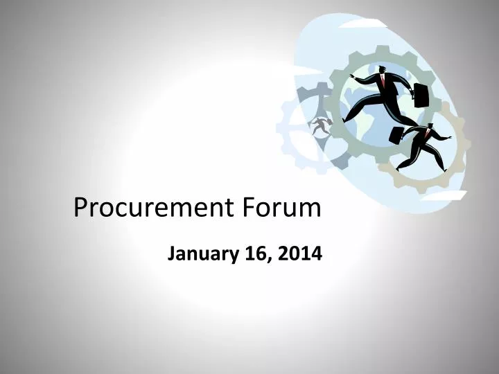 procurement forum