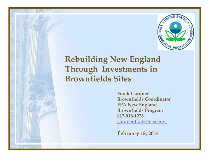 rebuilding new england through investments in brownfields sites