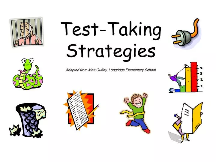 test taking strategies