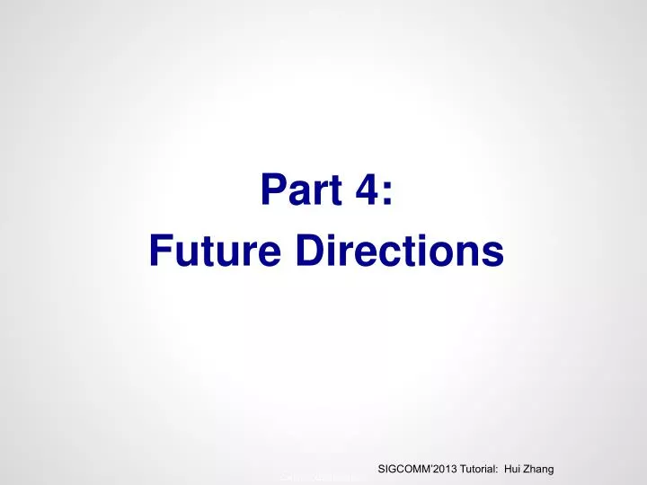 part 4 future directions