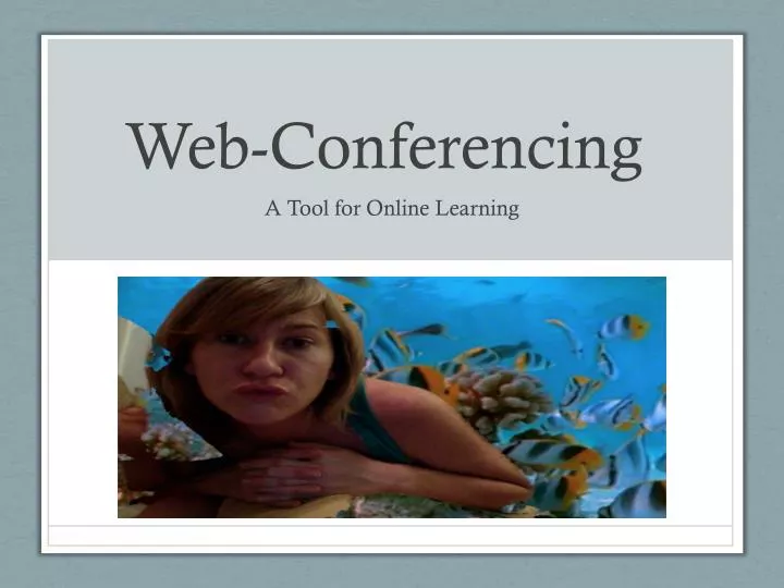 web conferencing