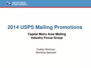 2014 USPS Mailing Promotions