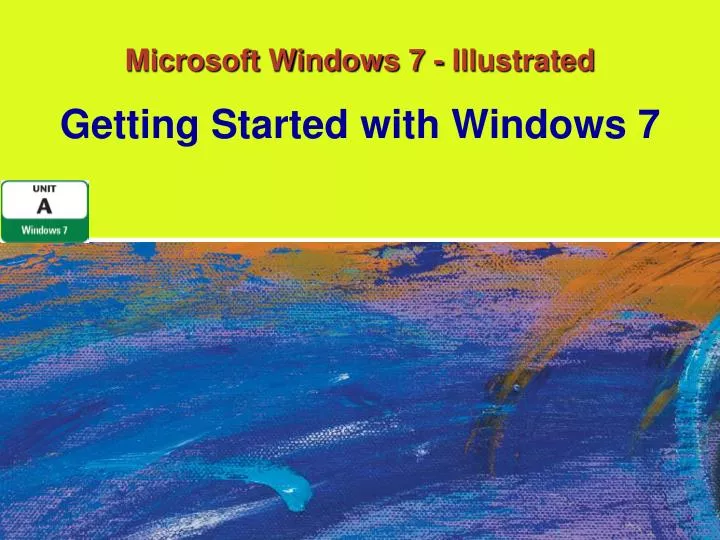 microsoft windows 7 illustrated