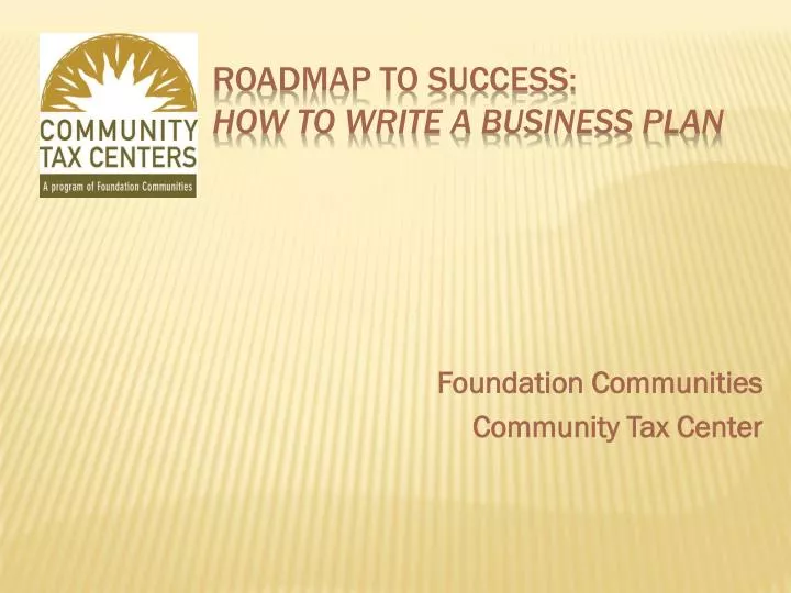 foundation communities community tax center