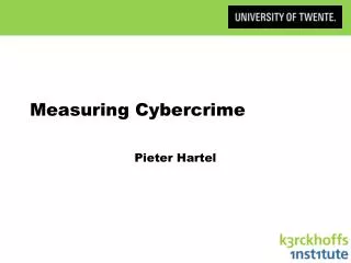 Measuring Cybercrime