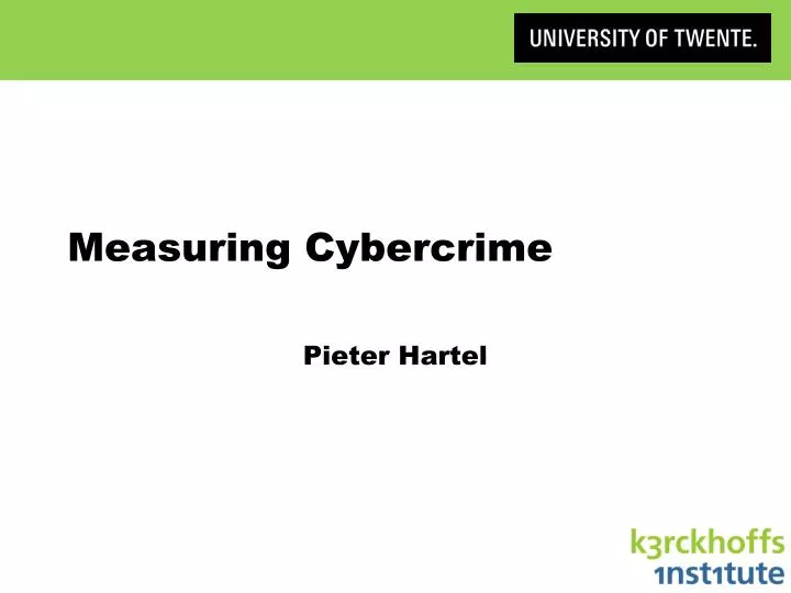 measuring cybercrime