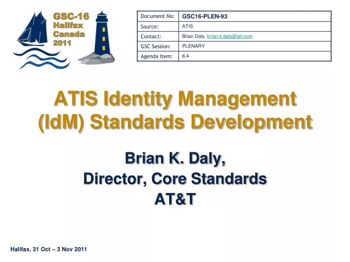 atis identity management idm standards development