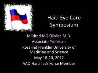 Haiti Eye Care Symposium