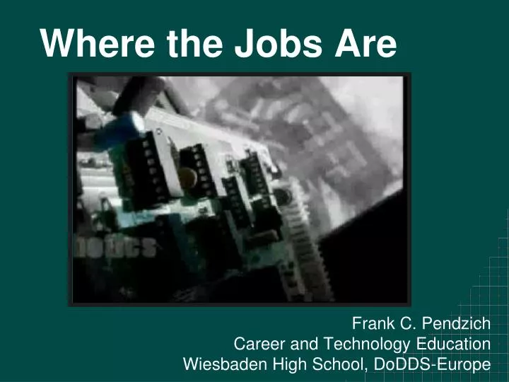 where the jobs are