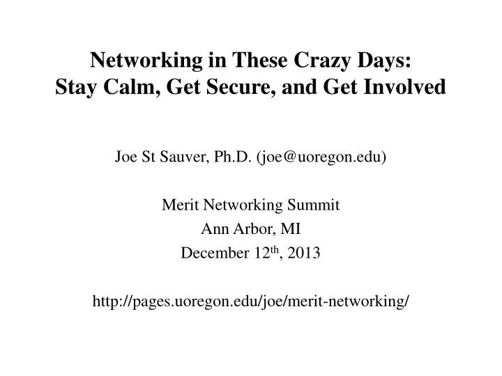 networking in these crazy days stay calm get secure and get involved