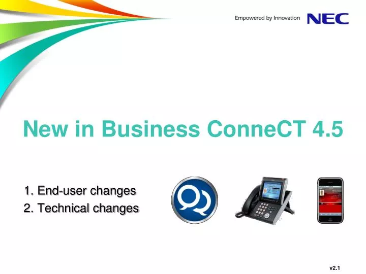 new in business connect 4 5