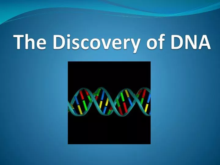 the discovery of dna