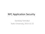 Enhancing NFC Security: Standards, Threats & Countermeasures - slide 1