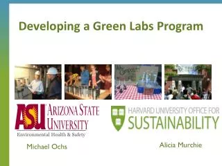 Developing a Green Labs Program