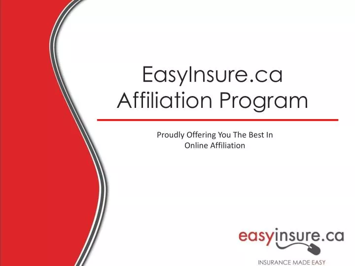 easyinsure ca affiliation program