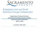 Department of General Services Contract &amp; Purchasing Services Division General Services Conference April 2, 2014 Cra - slide 1