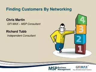 Finding Customers By Networking
