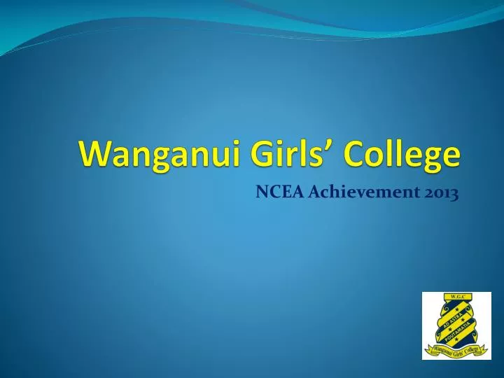 wanganui girls college