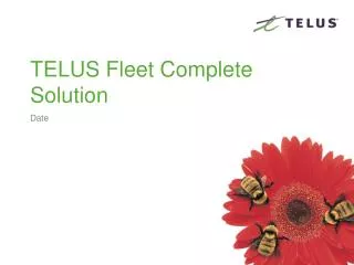 TELUS Fleet Complete Solution