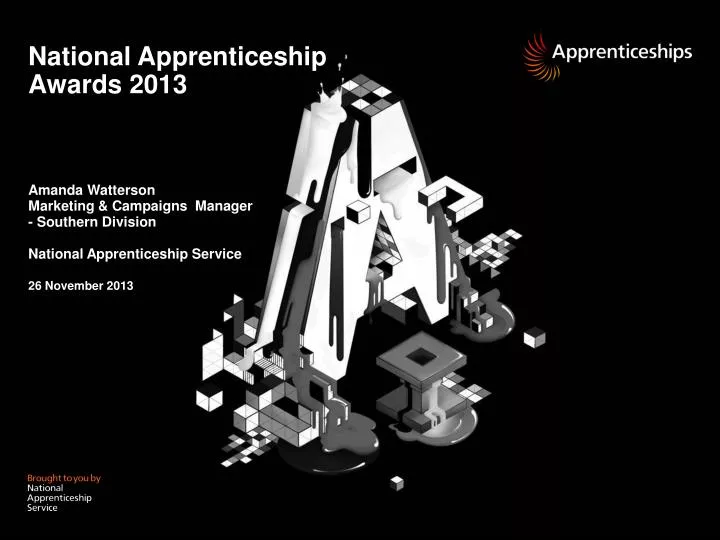 national apprenticeship awards 2013