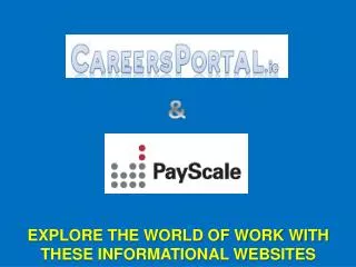 EXPLORE THE WORLD OF WORK WITH THESE INFORMATIONAL WEBSITES