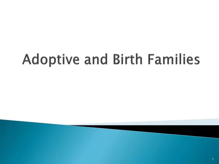 adoptive and birth families