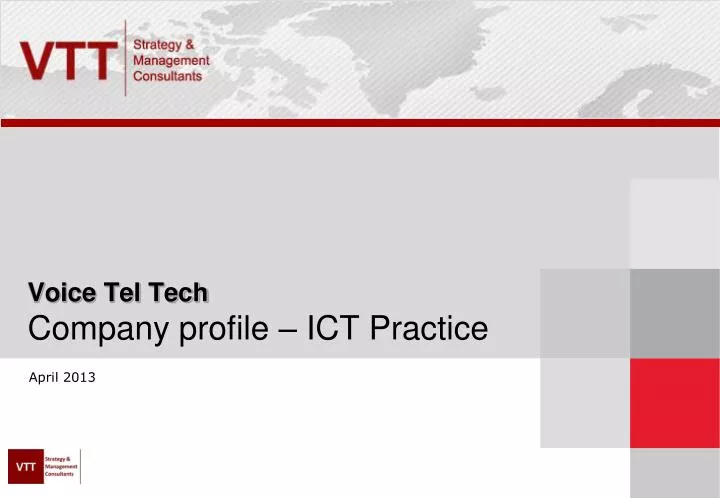 voice tel tech company profile ict practice