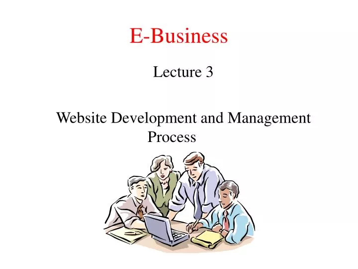 e business