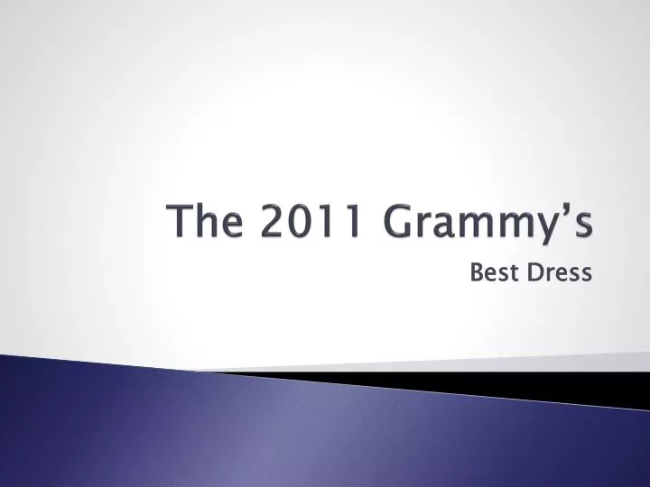 the 2011 grammy s