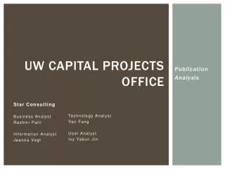 UW Capital Projects Office