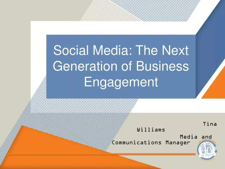 social media the next generation of business engagement