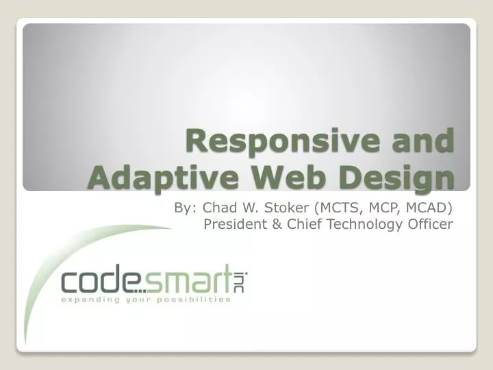 responsive and adaptive web design