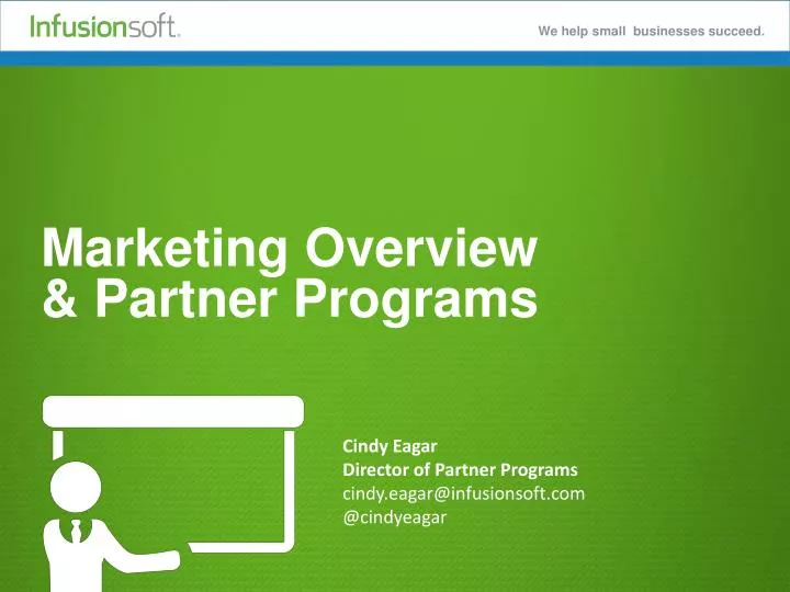 marketing overview partner programs