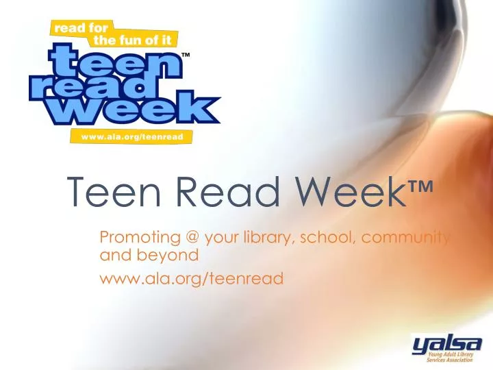 teen read week