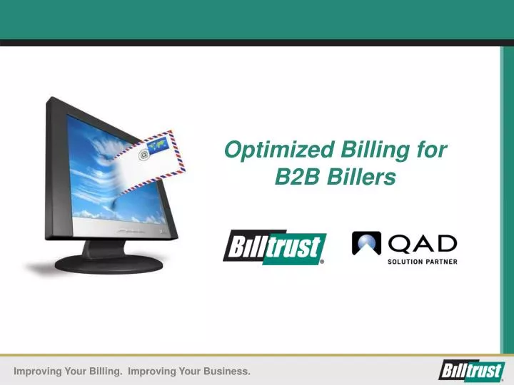 optimized billing for b2b billers