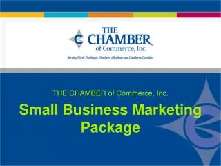 THE CHAMBER of Commerce, Inc. Small Business Marketing Package