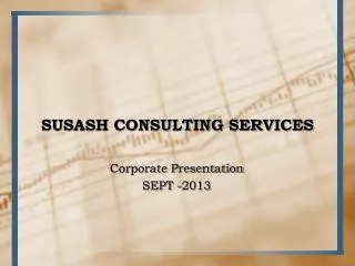 SUSASH CONSULTING SERVICES