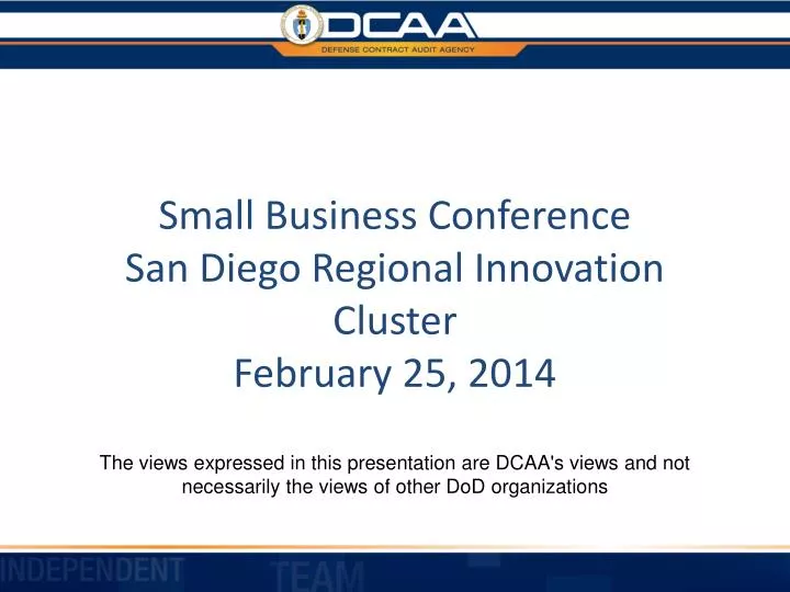 small business conference san diego regional innovation cluster february 25 2014