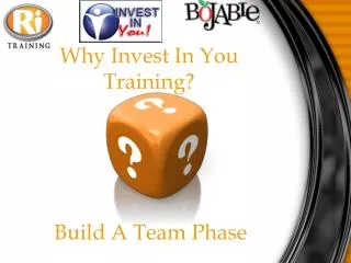 Why Invest In You Training?