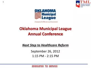 Oklahoma Municipal League Annual Conference