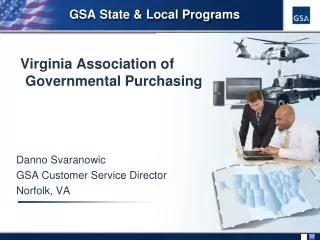 GSA State &amp; Local Programs