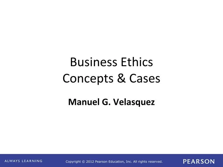 business ethics concepts cases