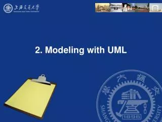 2. Modeling with UML