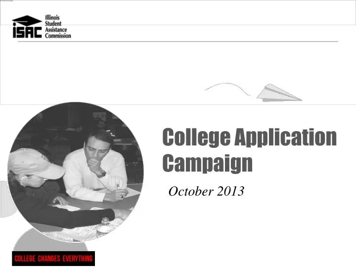 college application campaign