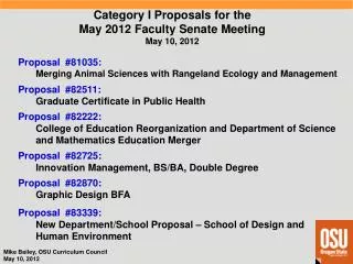 Proposal #82511 : Graduate Certificate in Public Health
